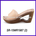 Pvc oberen Pantoffel High Heel Slipper neue Frau Slipper